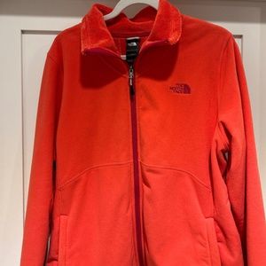 The North Face Fleece Jacket Coral Color